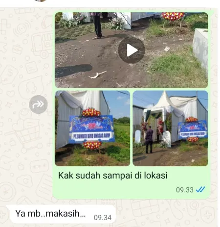 Pengiriman Karangan Bunga Gunung Sahari Utara