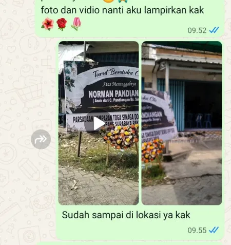 Pengiriman Karangan Bunga Gunung Sahari Utara