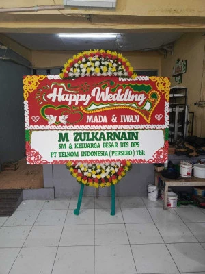 Papan Bunga di Gunung Sahari Utara