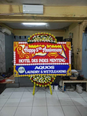 Papan Bunga di Gunung Sahari Utara