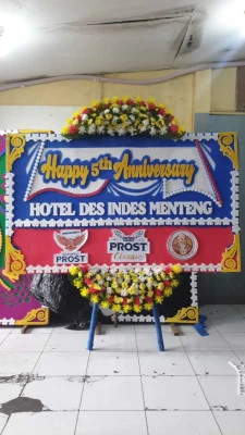 Papan Bunga di Gunung Sahari Utara