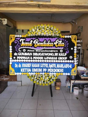 Papan Bunga di Gunung Sahari Utara